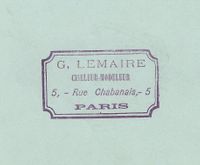 Lemarie, G. 6-2020 005 Stempel