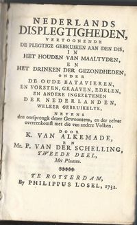 Niederlande 1732 Titel